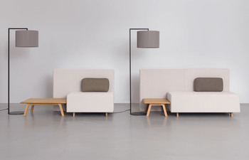 Side Comfort Pouf & Back