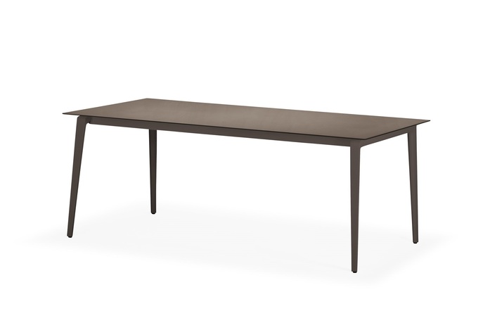 DEDON Wa Dining table 100x200 HPL vulcano