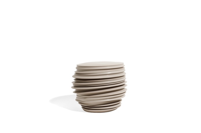 Dedon babylon sidetable taupe