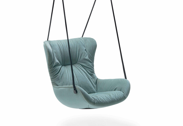 Leya Swing Seat Wingback einpunkt front