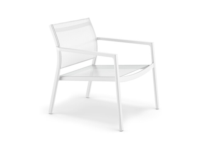 NEWPORT Lounge chair white