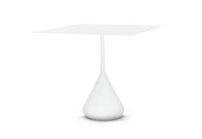 DEDON Satellite diningtable 78x78cm white