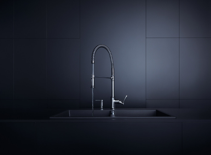 AXOR Montreux Einhebel Kuechenmischer 210 Semi Pro Chrom 02