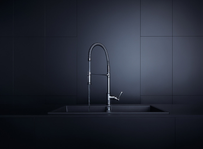 AXOR Montreux Einhebel Kuechenmischer 210 Semi Pro Chrom 03