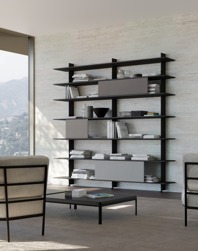 Hub bookshelf