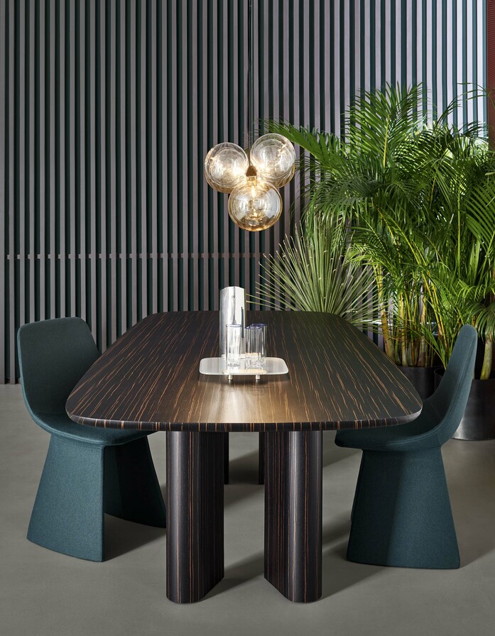 Bonaldo Geometric Table Wood 2