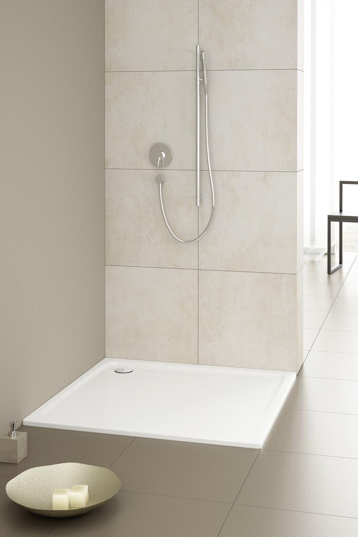 Easy Installation Duschwanne Sandstein Milieu ohne Glas