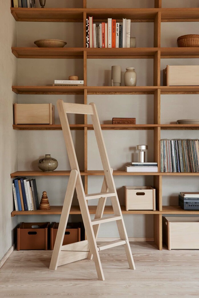 Form and Refine Living Stepstool white oak