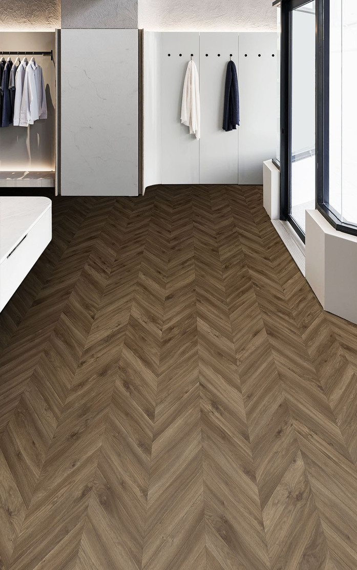 Pattern 263 Studio Moods Chevron Basic Mono Sierra Oak 876