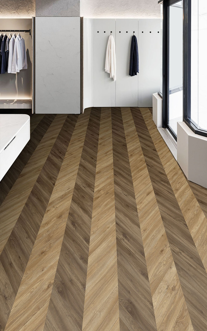Pattern 309 Studio Moods Chevron Basic Sierra Oak 876 and 346 Bands