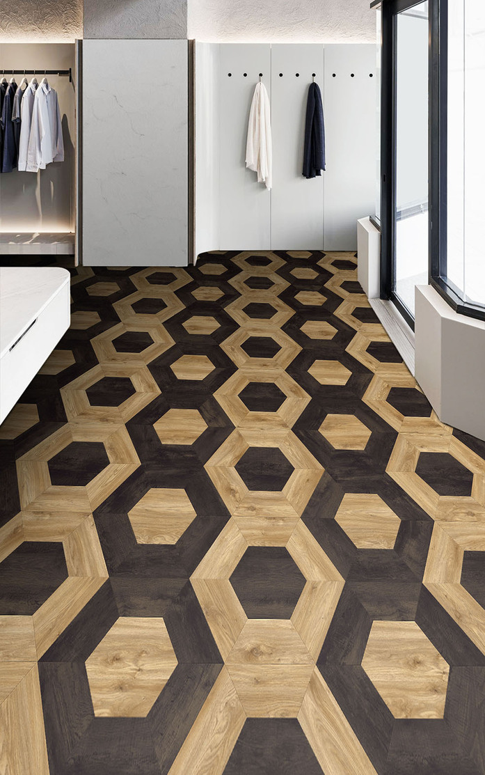 Pattern 360 Studio Moods Pepper Sierra Oak 346 and Country Oak 991