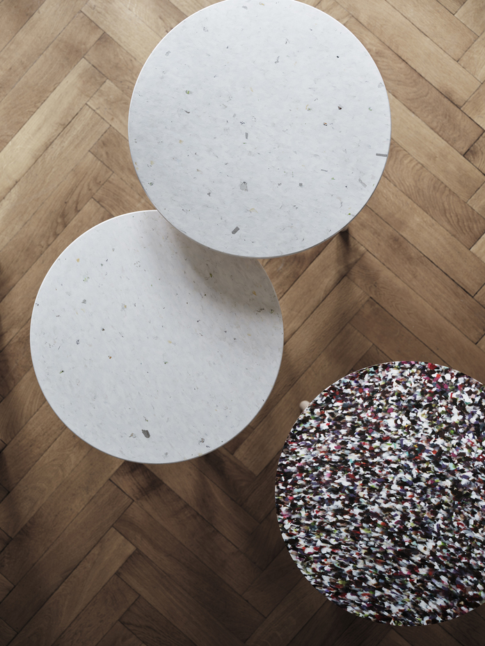 Tinnef recycled table tops