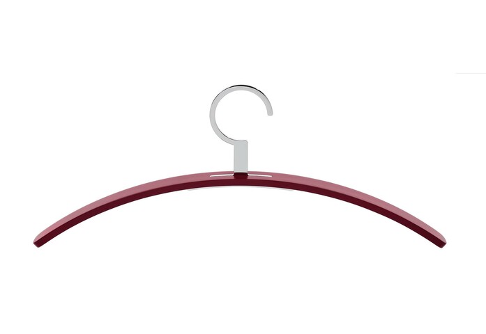 0130 kleiderbuegel wine red haken chrom glaenzend schoenbuch fr 1