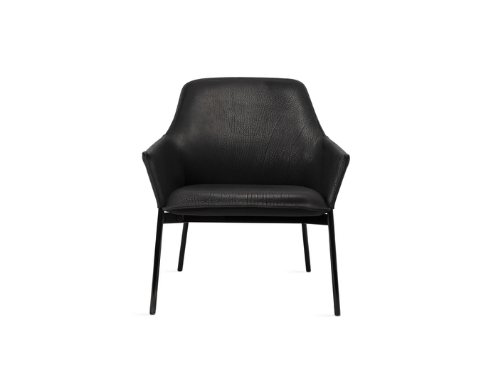 2023 Grace Lounge Chair Low 1 3 ME400 Magnum Ebony frontal