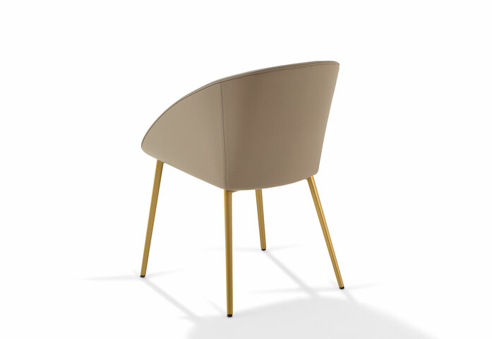 2042 0 14 Dan Metallbeine von Hinten Schraeg LI 626 Beine Goldfarben