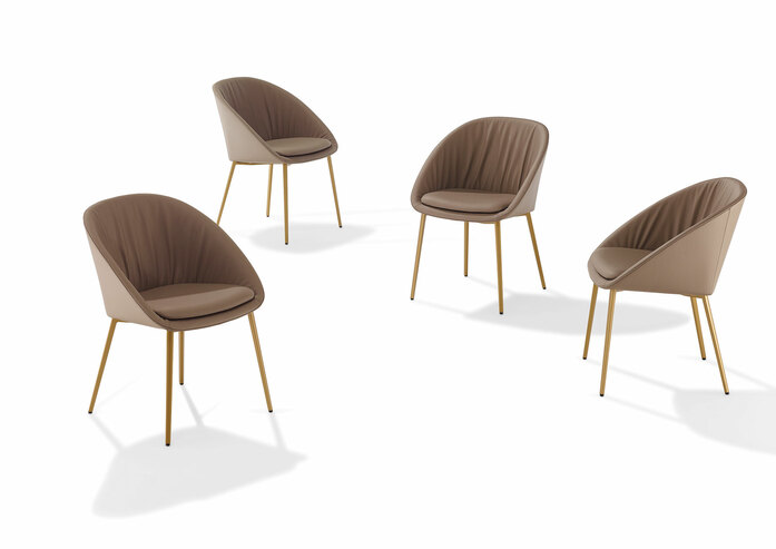 2042 0 16 Dan Metallbeine 4er Gruppe Quer Format LI 626 Beine Goldfarben