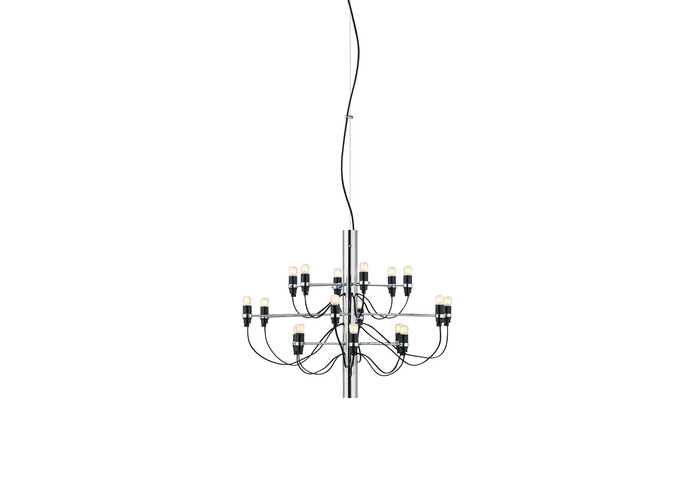 2097 18 cromo lampadine opaline