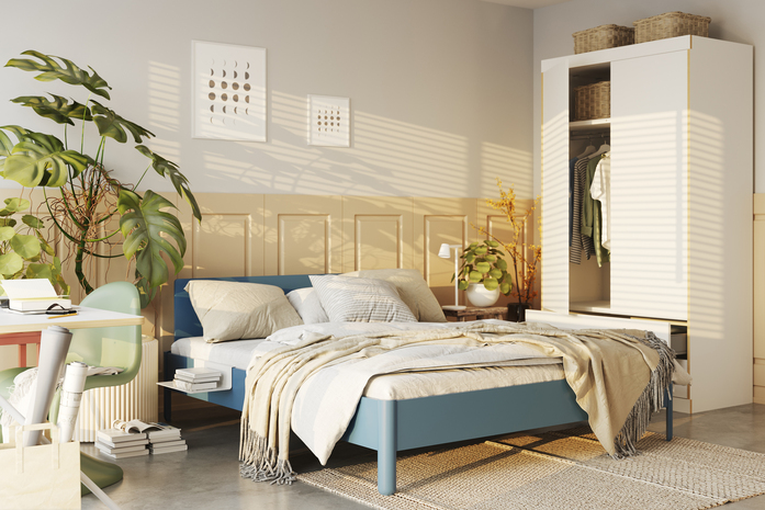 23 nait 16 flai 61 62 raumansicht fokus bett