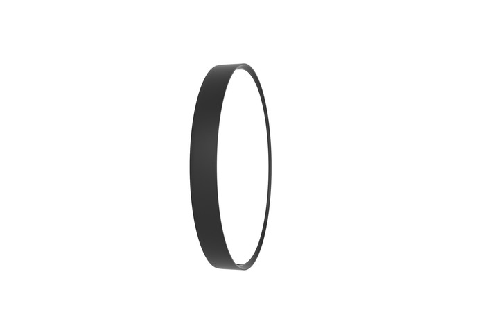 91725 5 2 01 B 440 LP Slim Round Wall Black
