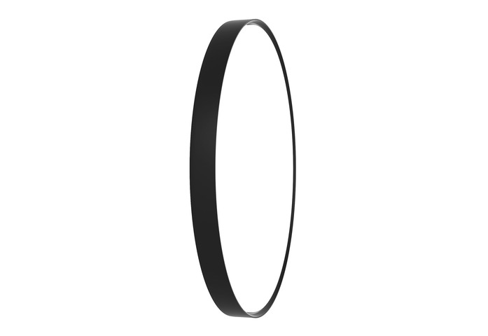 91725 5 2 01 C 680 LP Slim Round Wall Black