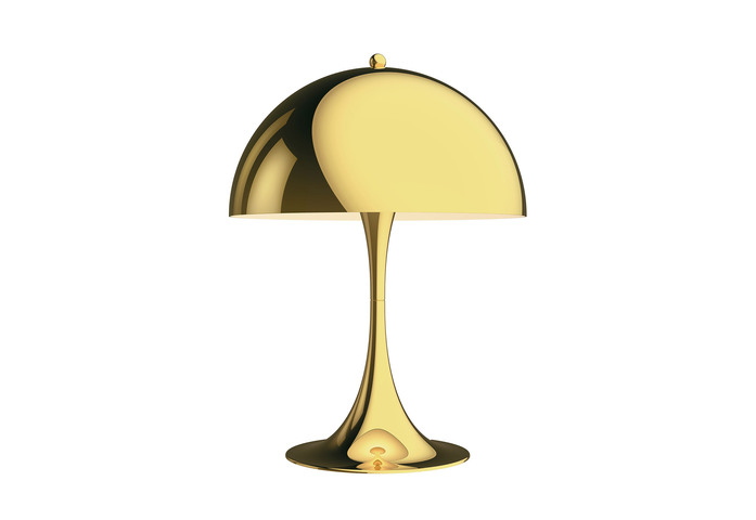 91810 5 2 03 Panthella 320 Table Brass EU p
