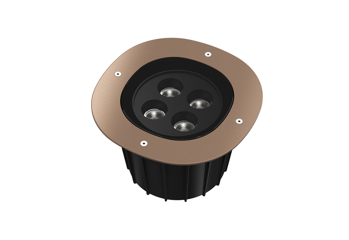 A Round 240 Brushed Bronze 1950 X1950
