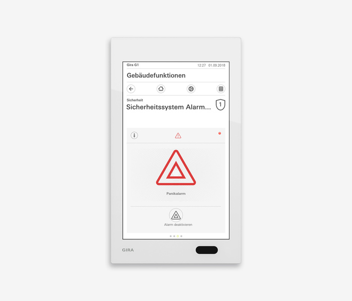 Alarm Connect G1 Interface