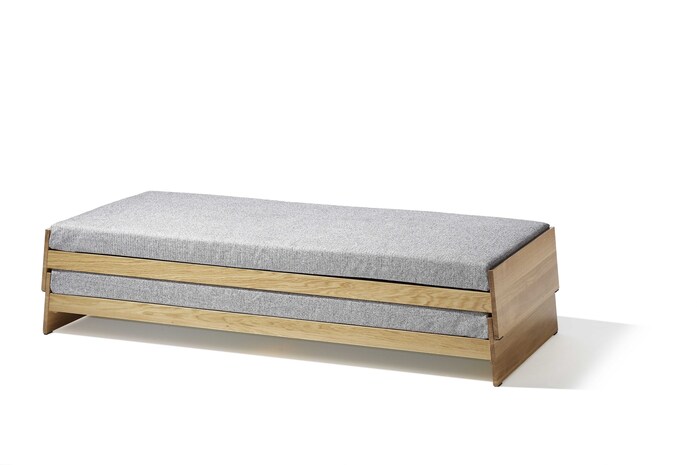 Bett Eiche Salz Pfeffer