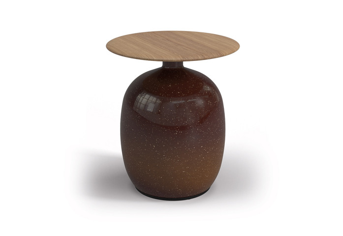 Blow Low Side Table Clay