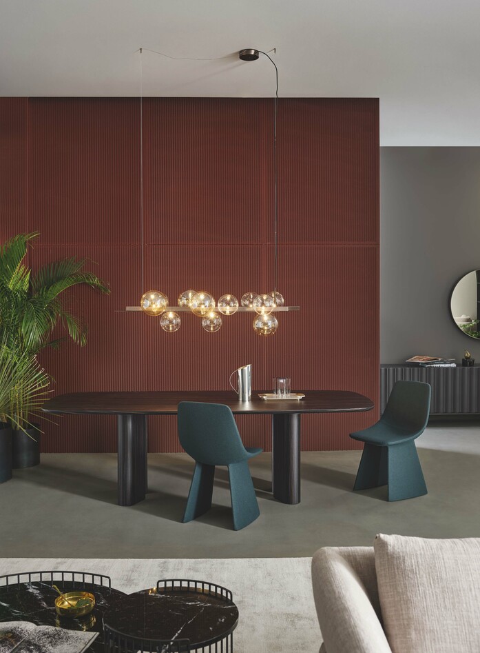 Bonaldo Geometric Table Wood 2