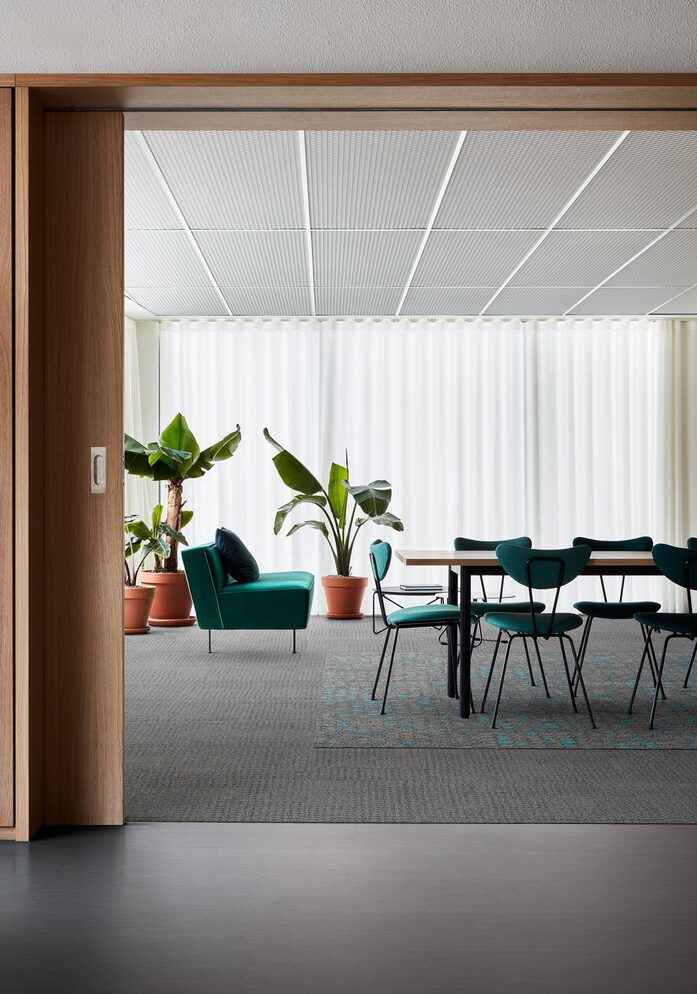 Brushed Lines Galena Ashlar Broome Street Turquoise Glass ND Dover Street Metal Dot Monolithic