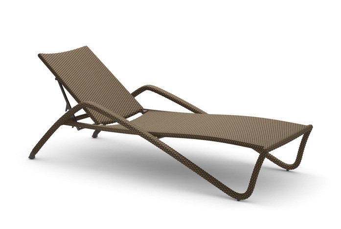 CAIRO Beach chair bronze 40