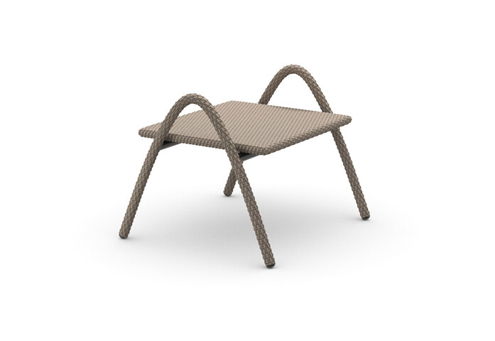 CAIRO Side table taupe light 092