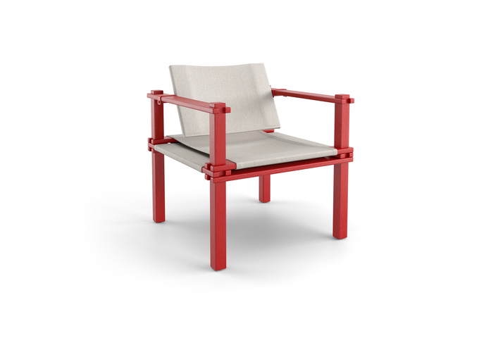 COR Farmer Sessel Outdoor rot 5090 s RGB
