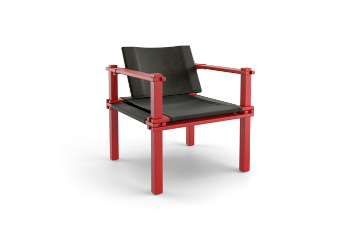 COR Farmer Sessel Outdoor rot 5094 s RGB