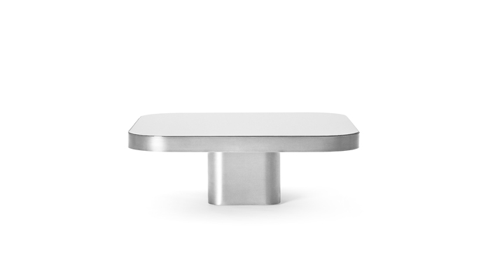 Classi Con bow coffee table no2 aluminium