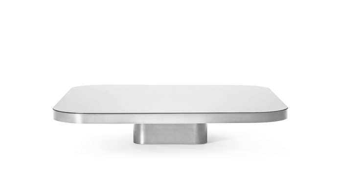 Classi Con bow coffee table no4 aluminium