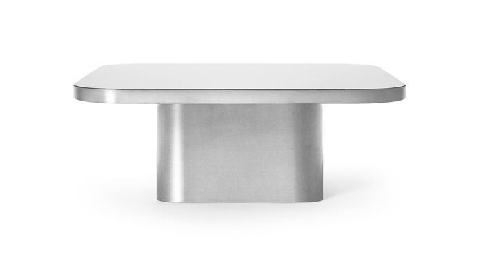 Classi Con bow coffee table no6 aluminium