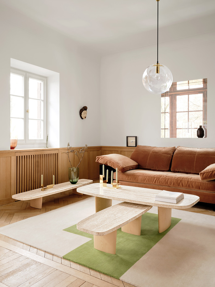 Classi Con kilkenny rug materia tables shia vase lota sofa selene lamp vt photo kellermann