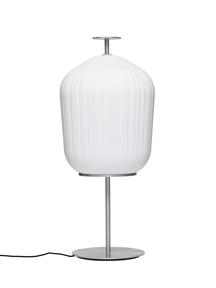 Classi Con plissee floor lamp aluminium photo frinzel 02