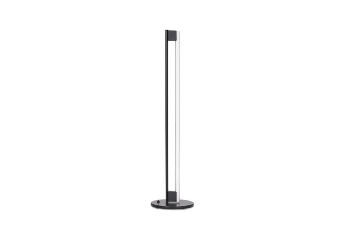 Classi Con tube light floor lamp black