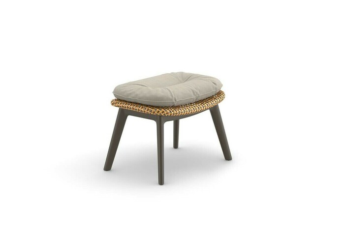 DEDON Mbrace Footstool seville alu