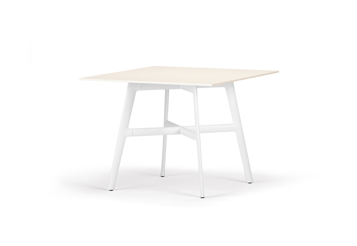 DEDON SEAX diningtable 100x100cm white white