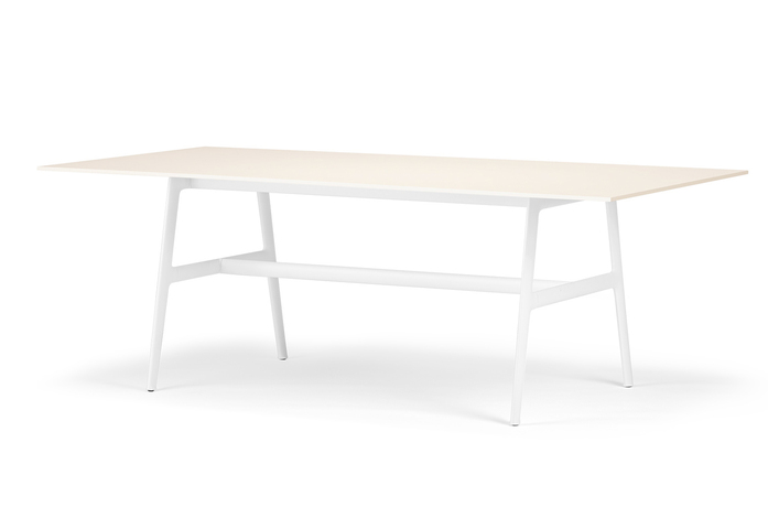 DEDON SEAX diningtable 100x220cm white white