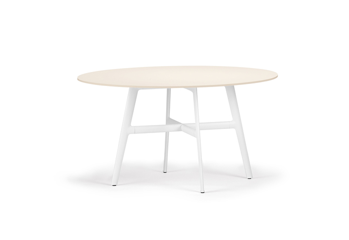 DEDON SEAX diningtable 140x140cm white white