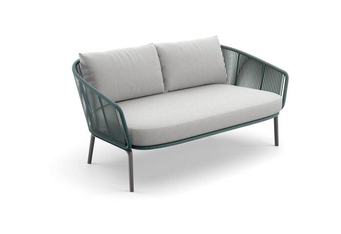DEDON RILLY 2 Seater teal melange