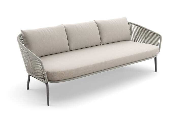 DEDON RILLY 3 Seater taupe touch