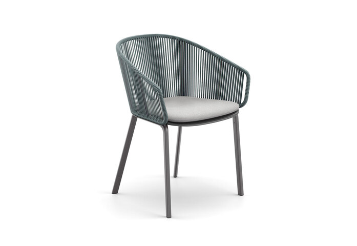 DEDON RILLY Armchair teal touch