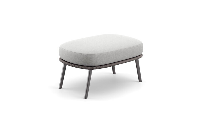 DEDON RILLY footstool rosewood touch
