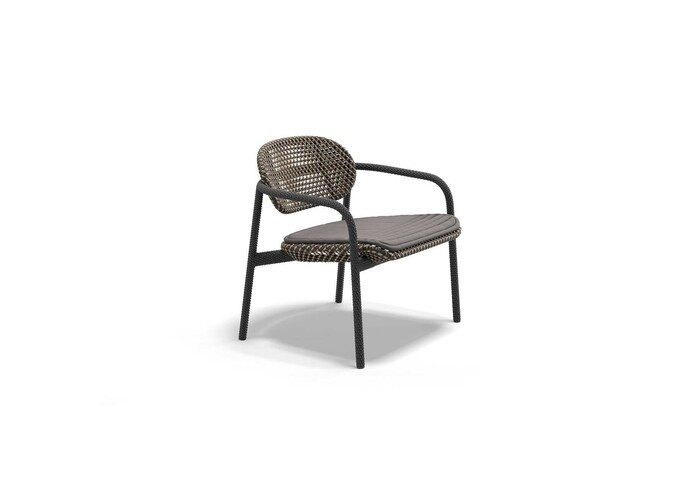 DEDON ROII Lounge chair tobacco